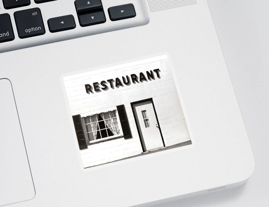 Restaurant Sticker featuring the photograph Country Restaurant by Thomas Marchessault