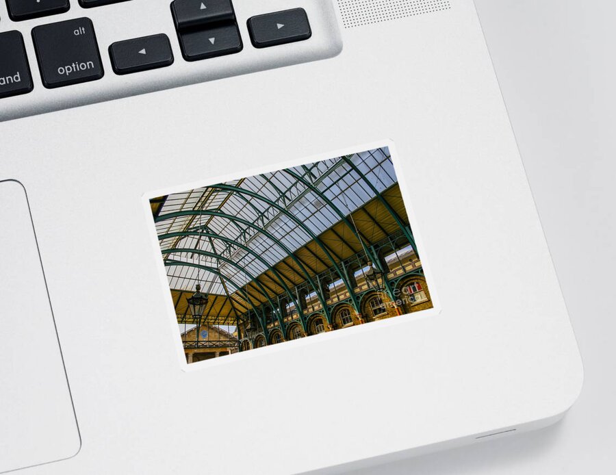 Architecture Sticker featuring the photograph Covent garden market by Patricia Hofmeester