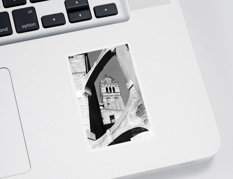 Arches Sticker featuring the photograph Curved Arches by Riccardo Mottola