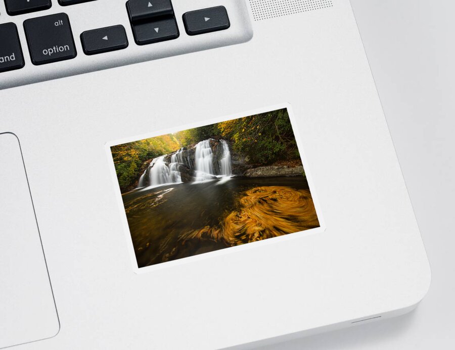 Water Sticker featuring the photograph The Swirlpool by Doug McPherson