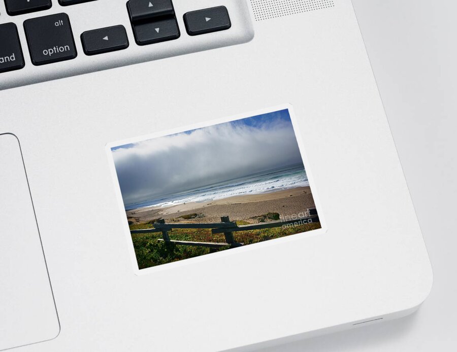 Landscape Sticker featuring the photograph Feeling Small by Ellen Cotton