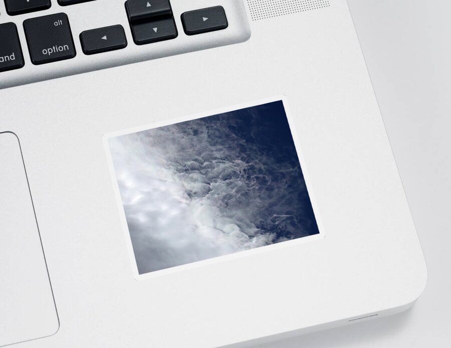 Cloud Sticker featuring the photograph Fire Cloud by Shane Bechler