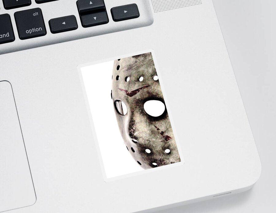 Jason Sticker featuring the photograph Friday the 13th by Benjamin Yeager