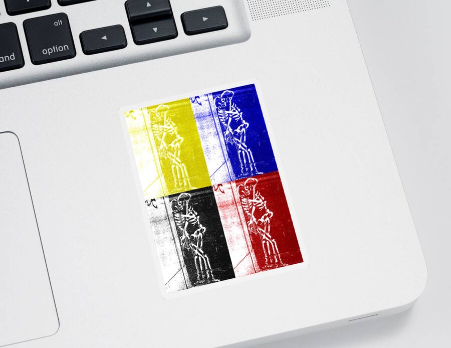 Digital Sticker featuring the digital art Fundamentals by Randall J Henrie