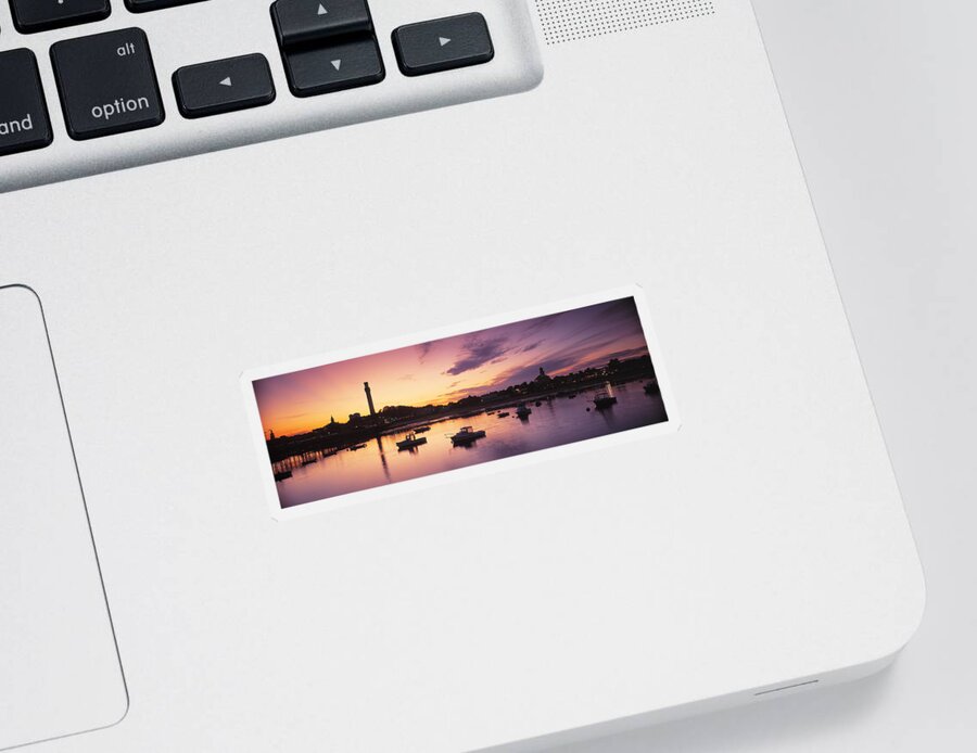 Photography Sticker featuring the photograph Harbor Cape Cod Ma by Panoramic Images