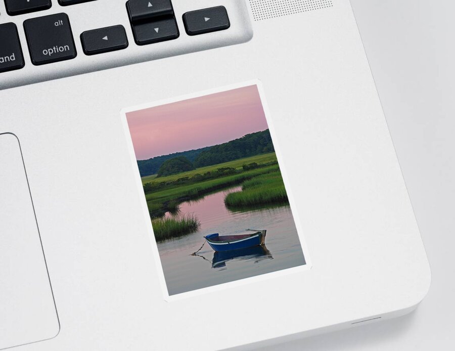 Solitude Sticker featuring the photograph Idyllic Cape Cod by Juergen Roth