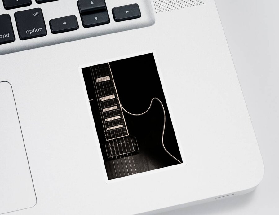 Music Sticker featuring the photograph Jazz N Blues by Andrew Pacheco