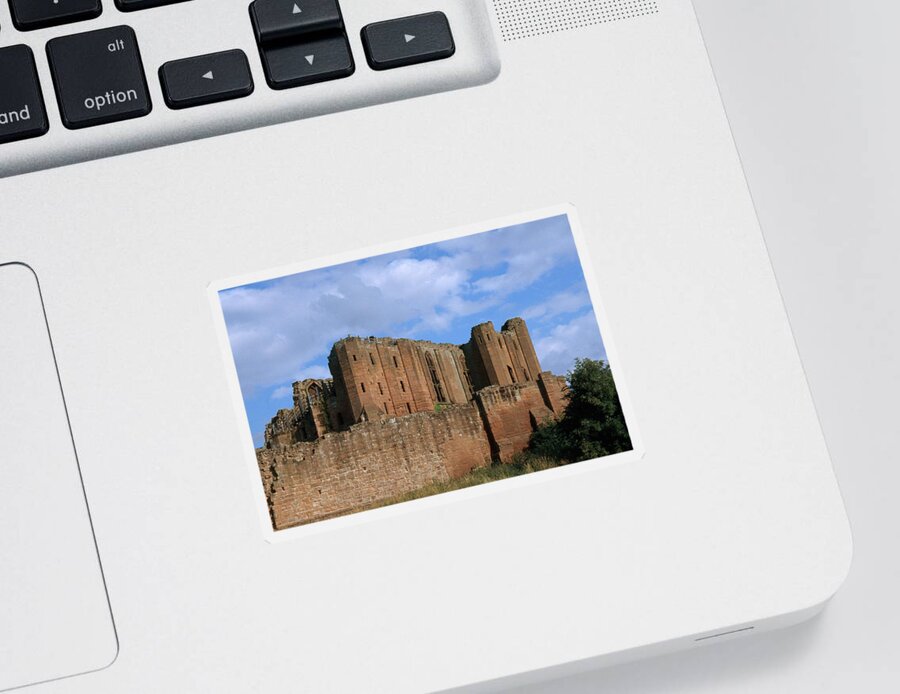 Architecture Sticker featuring the photograph Kenilworth Castle, England by C.r. Sharp