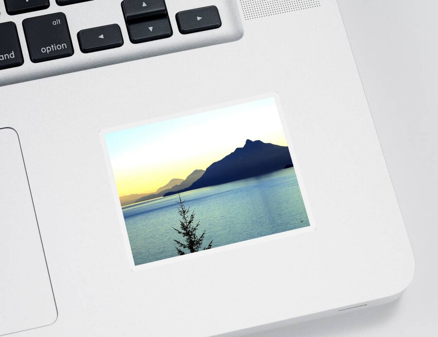 Vancouver Sticker featuring the photograph Magnificent Howe Sound by Will Borden