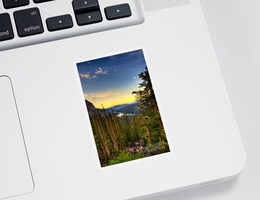 Mammoth Mountain Sticker featuring the photograph Mammoth Mountain by Kelly Wade