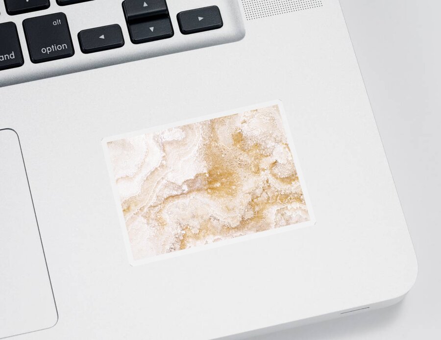 Marble Sticker featuring the photograph Marble by Elena Elisseeva