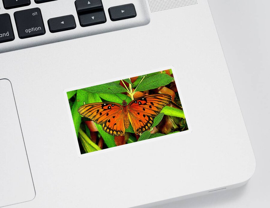Fine Art Sticker featuring the photograph Metamorphosis by Rodney Lee Williams