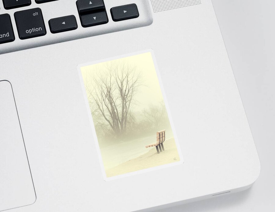 Landscape Sticker featuring the photograph Mysterious Peace by Karol Livote