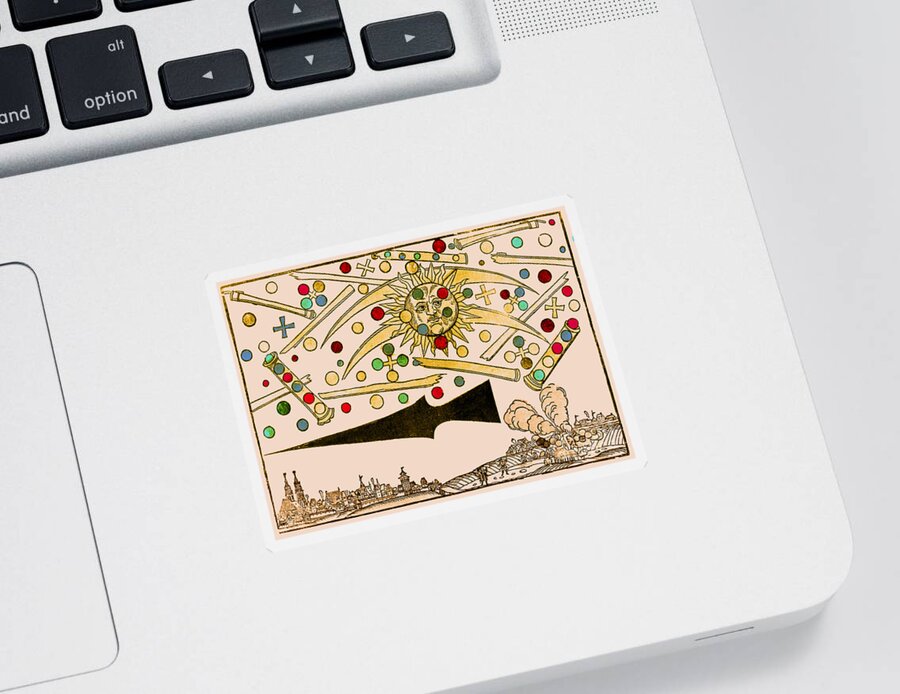Science Sticker featuring the photograph Nuremberg Ufo 1561 by Science Source