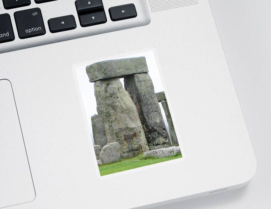 Stonehenge Sticker featuring the photograph Pi by Denise Railey