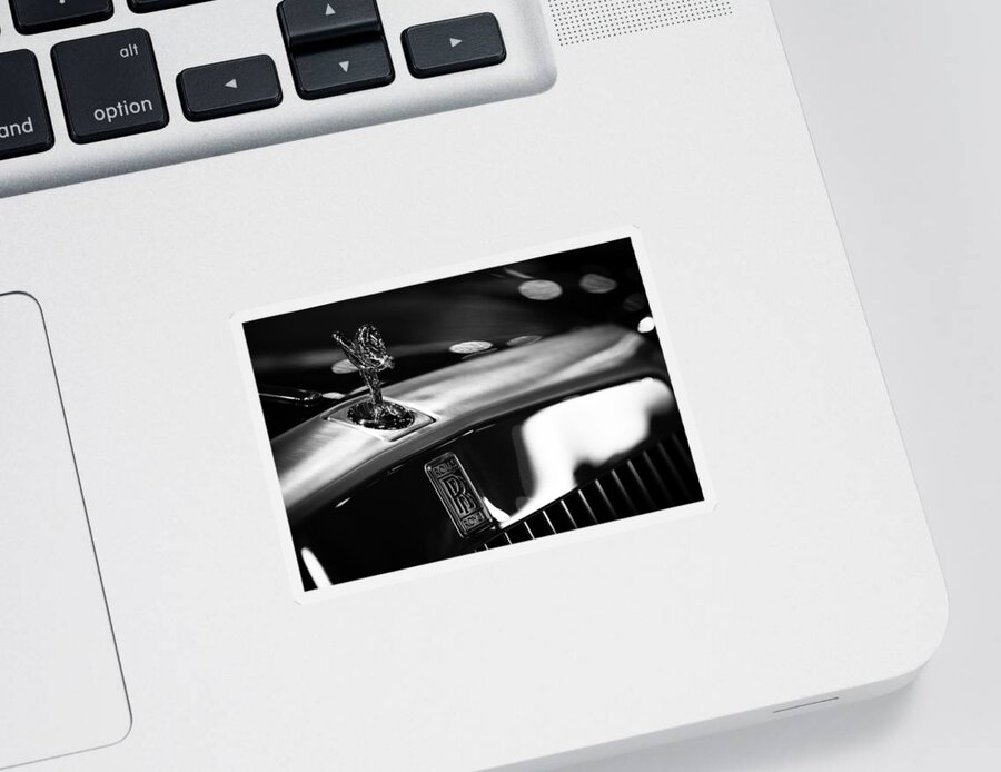 Phantom Drophead Coup� Sticker featuring the photograph Rolls Royce by Sebastian Musial