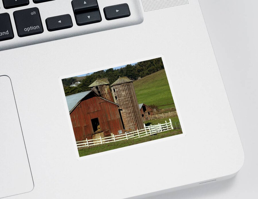 Barn Sticker featuring the photograph Rural Barn by Bill Gallagher