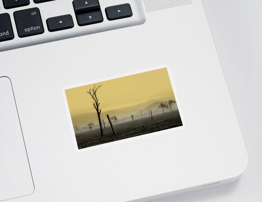 Landscape Sticker featuring the photograph S P I R I T Land by Holly Kempe