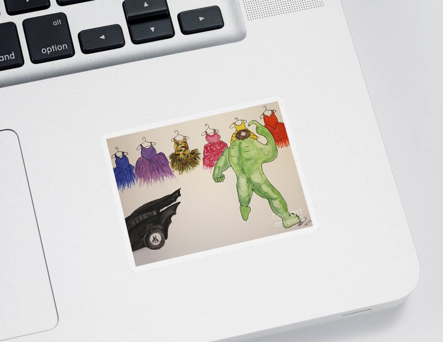 Hulk Sticker featuring the photograph Sales Fairy Dancer 6 by Terri Waters