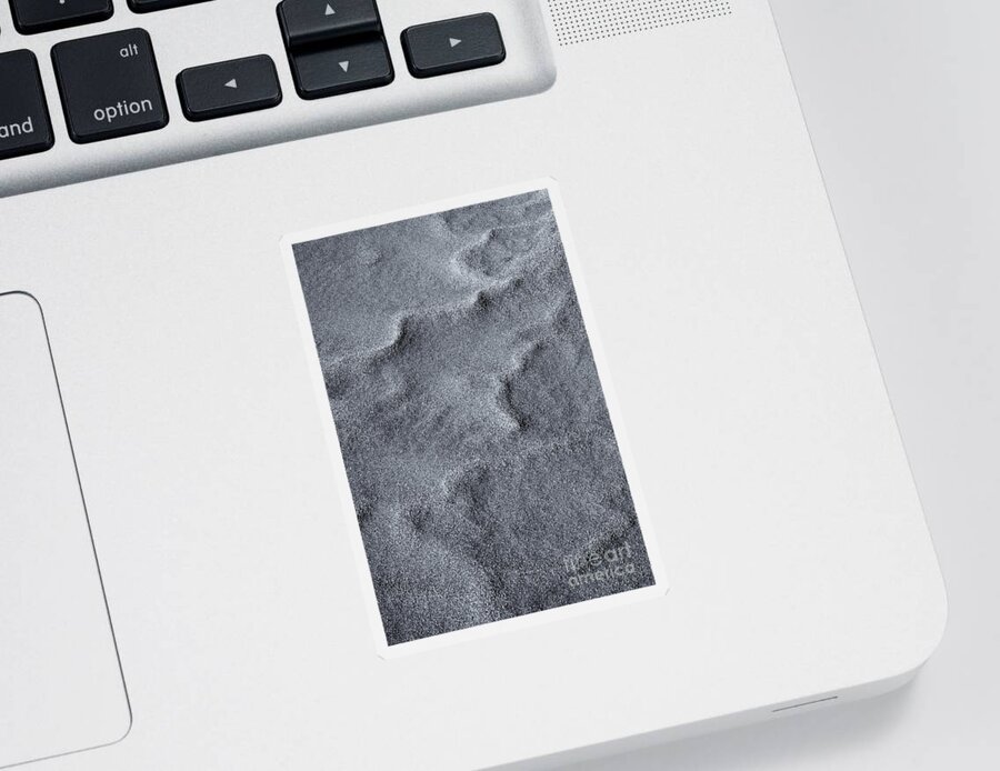 Sand Sticker featuring the photograph Sand Swirls by Michael Dawson