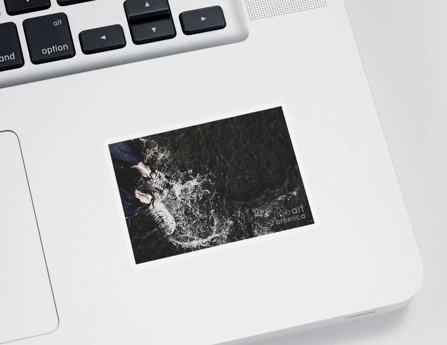 Water Sticker featuring the photograph Seas of freedom by Jorgo Photography
