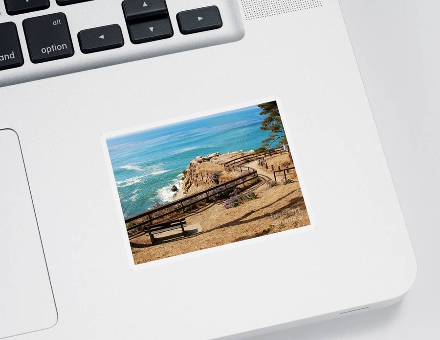 Claudia's Art Dream Sticker featuring the photograph A Place to Relax by Claudia Ellis