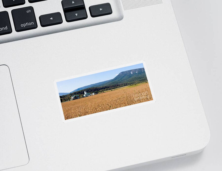 Farm Sticker featuring the photograph Shenandoah Valley Panorama by Thomas Marchessault