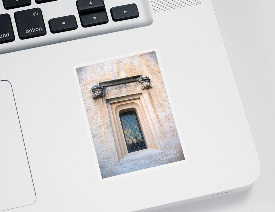 Architecture Sticker featuring the photograph Snooty by Denise Railey