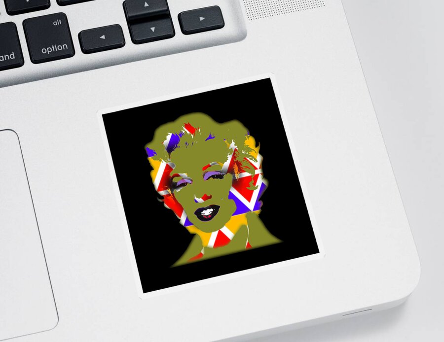 Native American Art Sticker featuring the digital art Some Like it Native by Charles Stuart