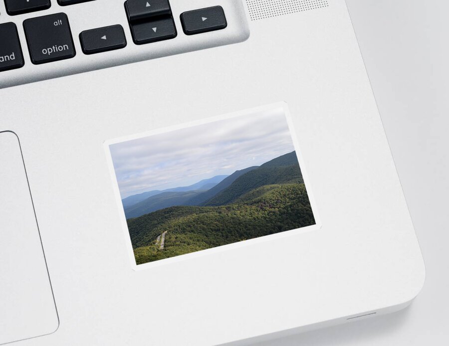Mountains Sticker featuring the photograph Somewhere With You by Melanie Moraga