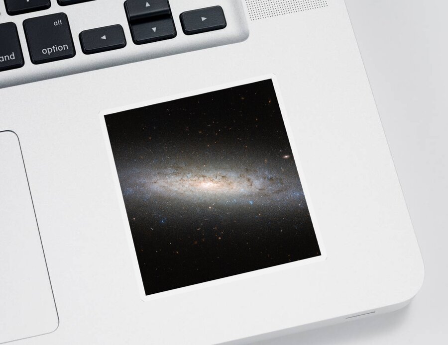 Spiral Galaxy Sticker featuring the photograph Spiral Galaxy Ngc 24 by Science Source