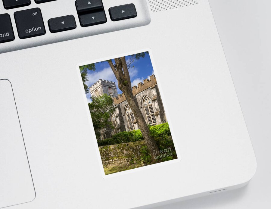 Barbados Sticker featuring the photograph St Johns - Barbados by Brian Jannsen