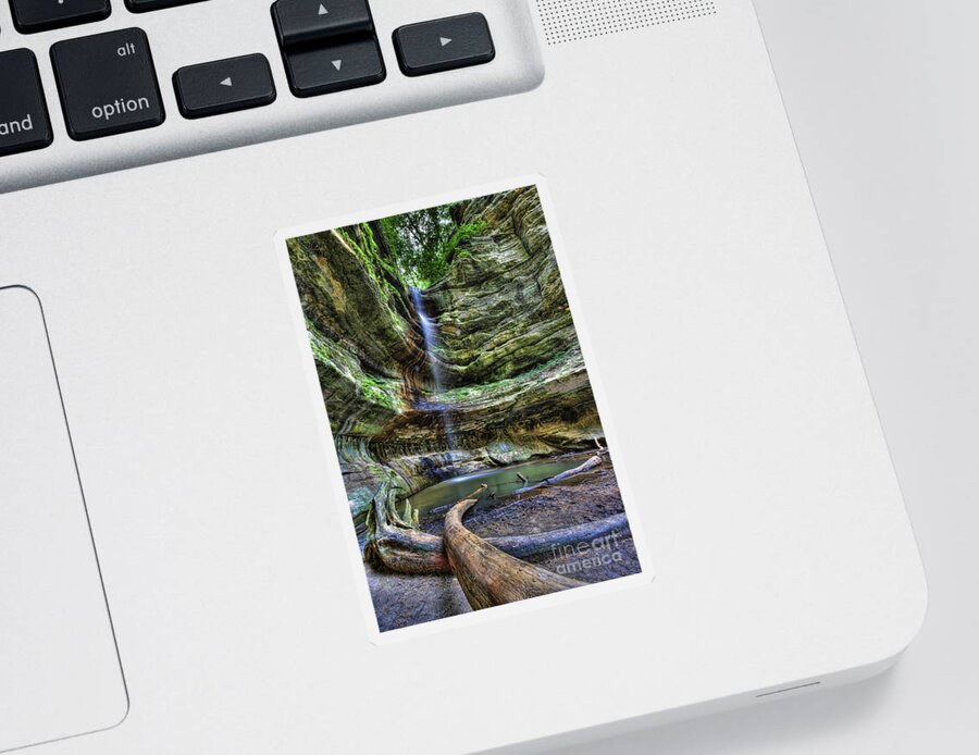 St Louis Canyon Sticker featuring the photograph St Louis Canyon by Scott Wood