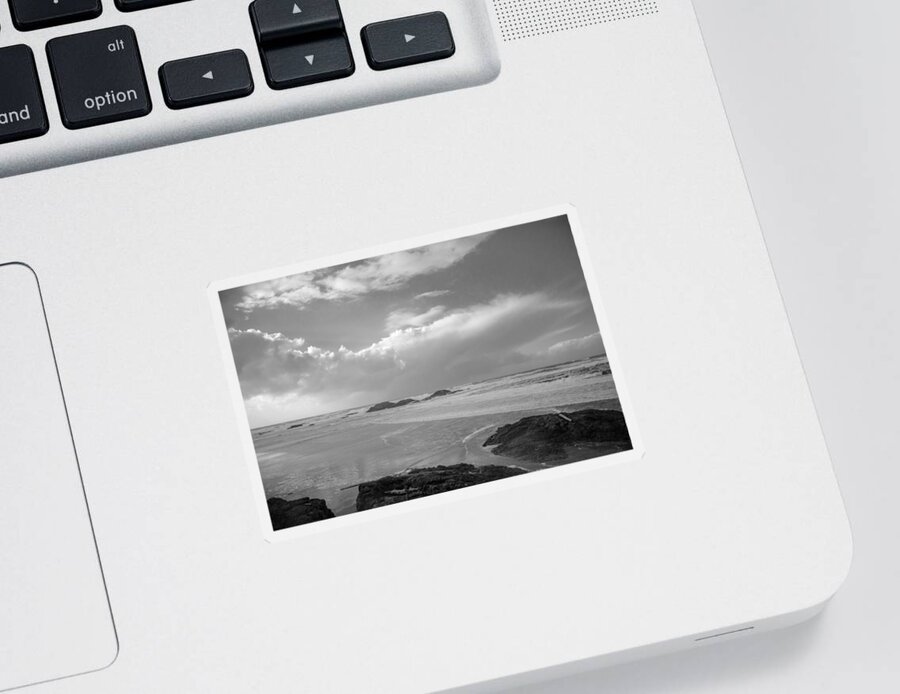 Beach Sticker featuring the photograph Storm Approaching by Roxy Hurtubise