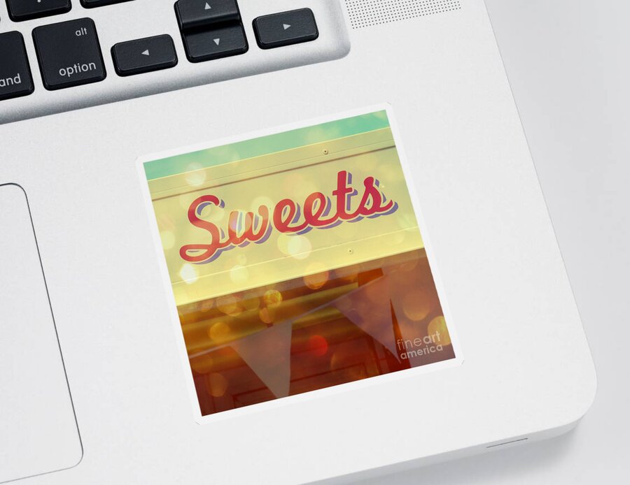 Sweets Sticker featuring the digital art Sweets by Valerie Reeves