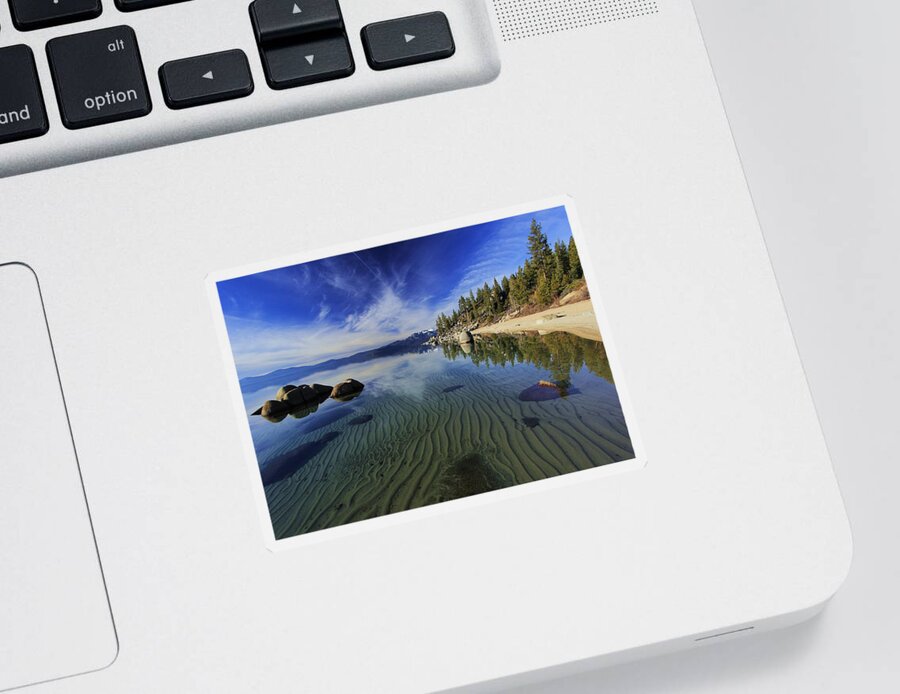 Lake Tahoe Sticker featuring the photograph The Sands of Time by Sean Sarsfield