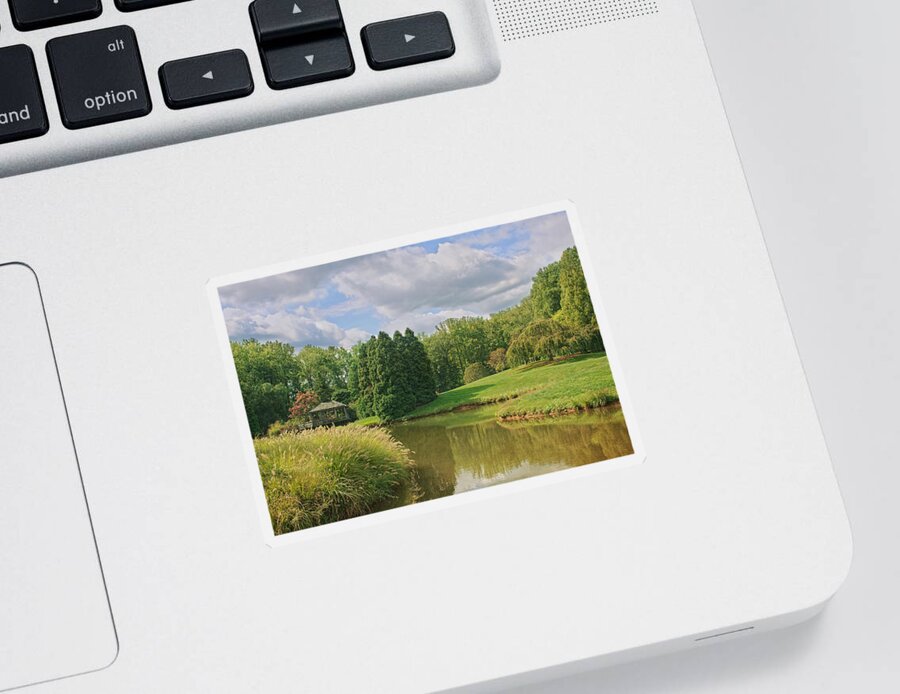 Tranquil Sticker featuring the photograph Tranquility by Kim Hojnacki