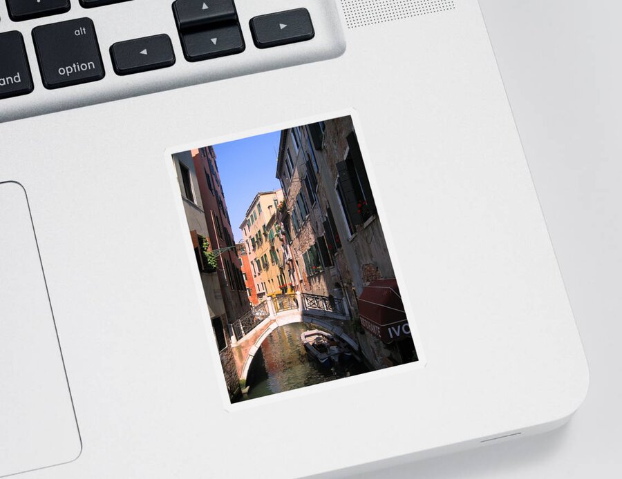 Venice Sticker featuring the photograph Venice by Dany Lison
