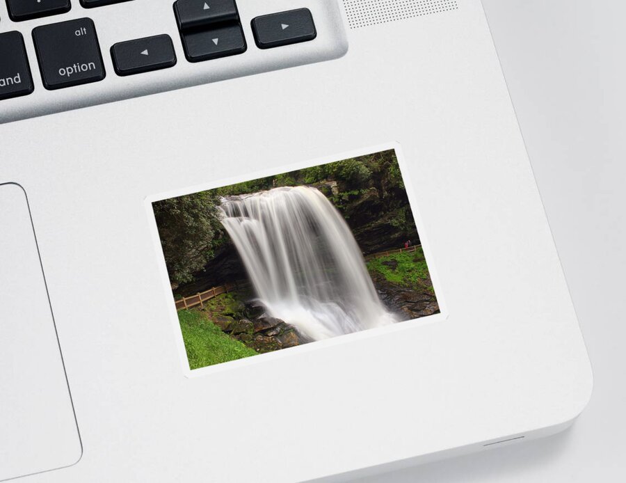 Dry Falls Sticker featuring the photograph Walk Under A River by Chris Berrier