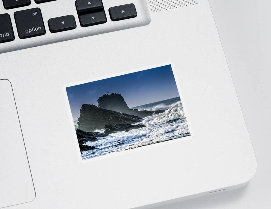 Water Sticker featuring the photograph Waterfront by Jose Bispo