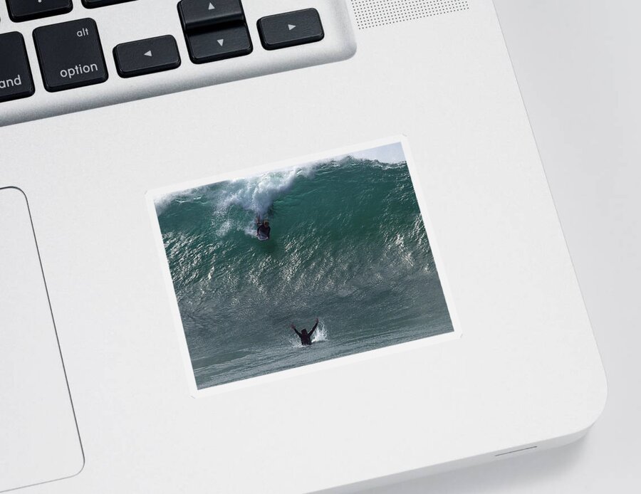  The Wedge Sticker featuring the photograph Yo. Dude. by Joe Schofield