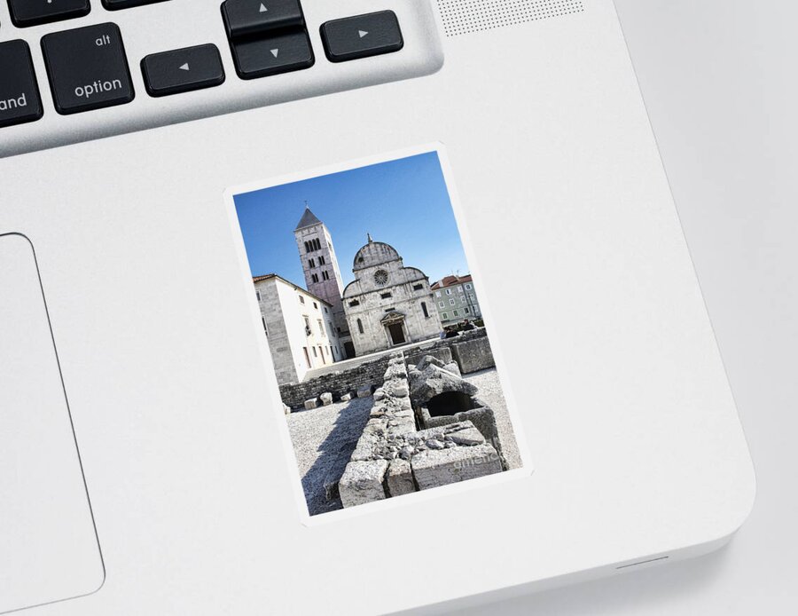 Europe Sticker featuring the photograph Zadar Chapel by Crystal Nederman