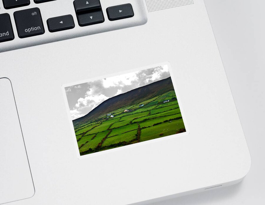 Ireland Sticker featuring the photograph Irish Countryside #1 by Ed Peterson