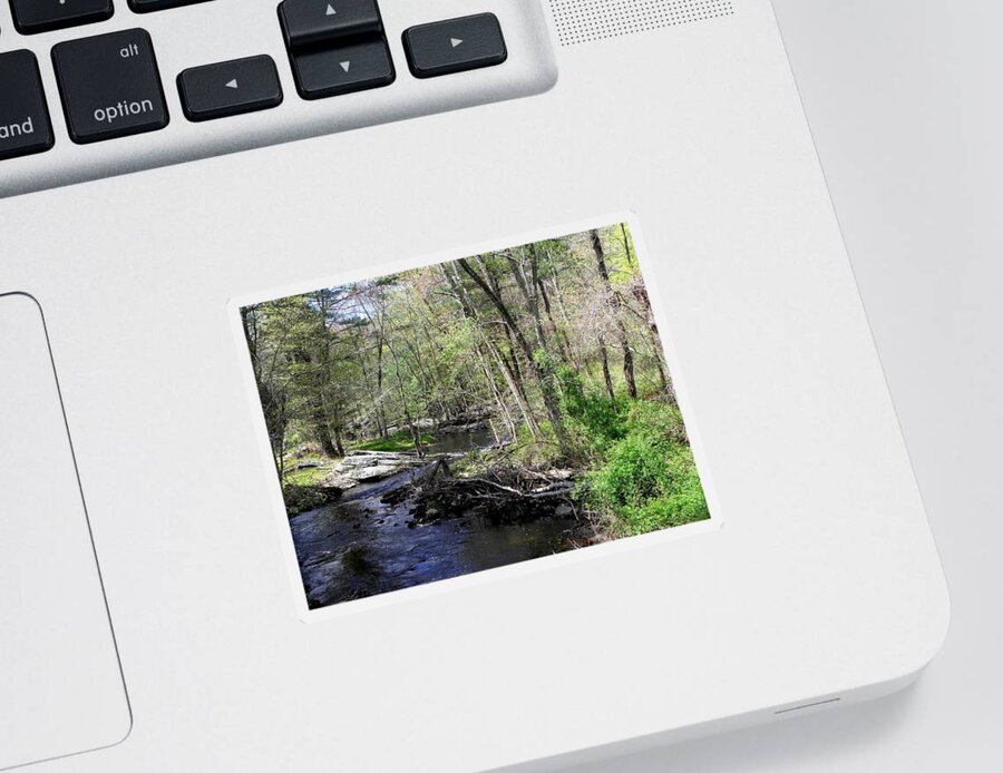 Brook Sticker featuring the photograph Blackwell Brook by Kim Galluzzo