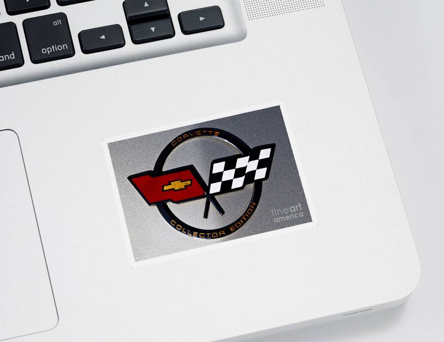 Corvette Sticker featuring the photograph Collector Edition by Dennis Hedberg