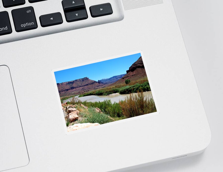 Colorado River Sticker featuring the photograph Colorado River by Dany Lison