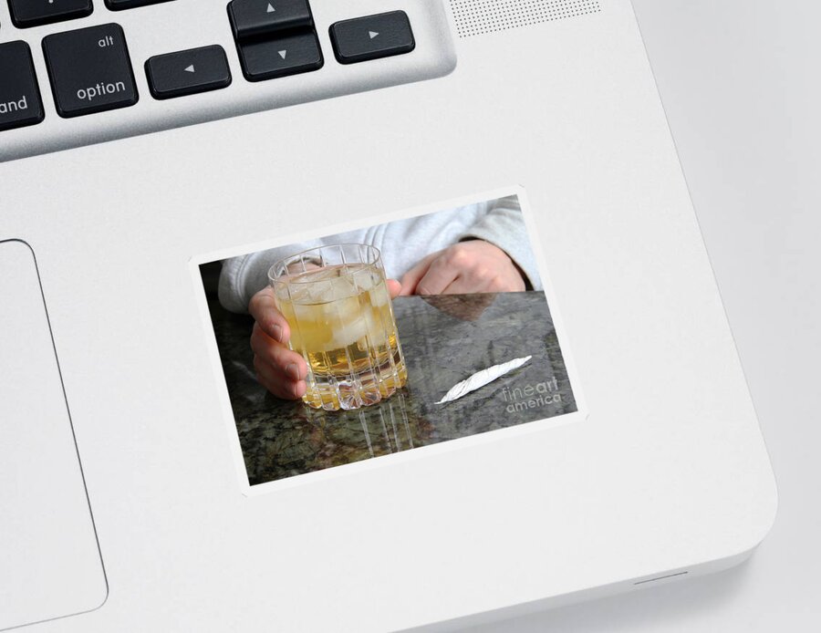Still Life Sticker featuring the photograph Drug Use by Photo Researchers