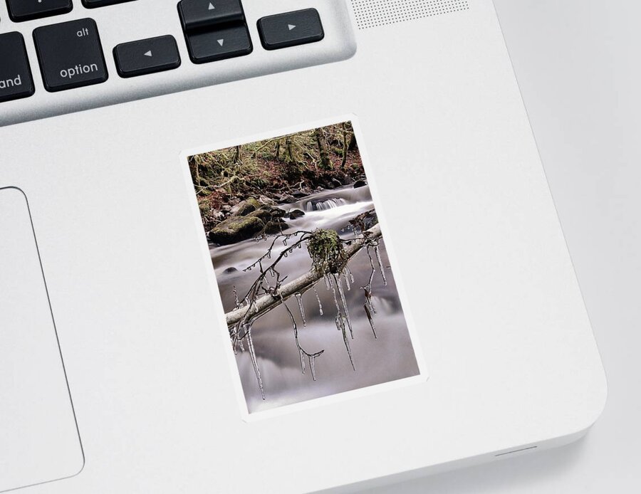 Icicles Sticker featuring the photograph Ice by Gavin Macrae