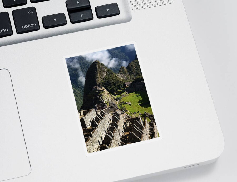 Peru Sticker featuring the photograph Machu Picchu Peru 7 by Xueling Zou