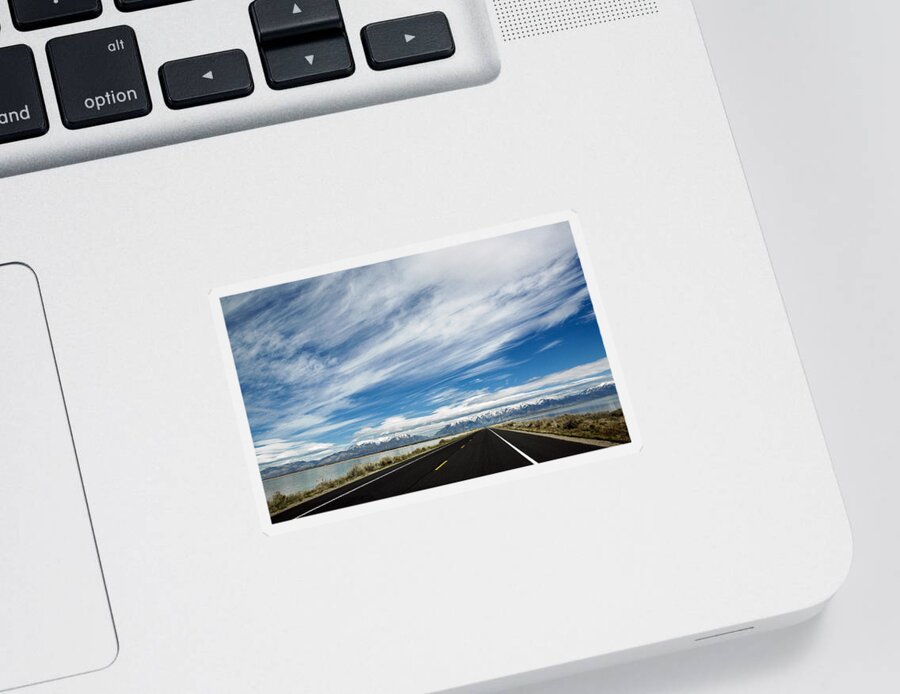Scenic Sticker featuring the photograph Majestic Sky by Marilyn Hunt